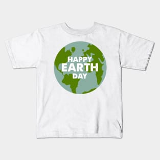 Happy Earth Day Kids T-Shirt